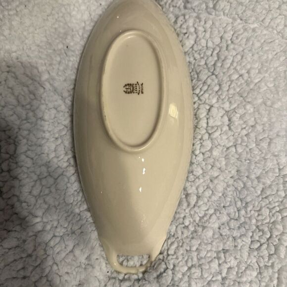 Lenox China Oval Shaped Decorative Bowl, Made In USA - Picture 2 of 4